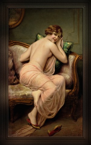 The Temptress by Francois Martin-Kavel Old Masters Reproduction